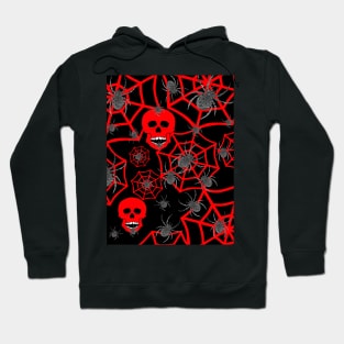 Red Skull Halloween Hoodie